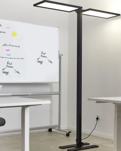 Cadeira De Escritorio Em Pele Sintetica Preta Leader