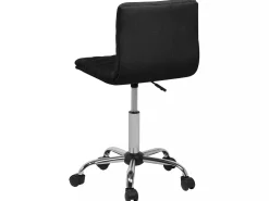 Cadeira De Escritorio Em Tecido Preto Orlando