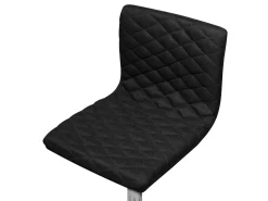 Cadeira De Escritorio Em Tecido Preto Orlando