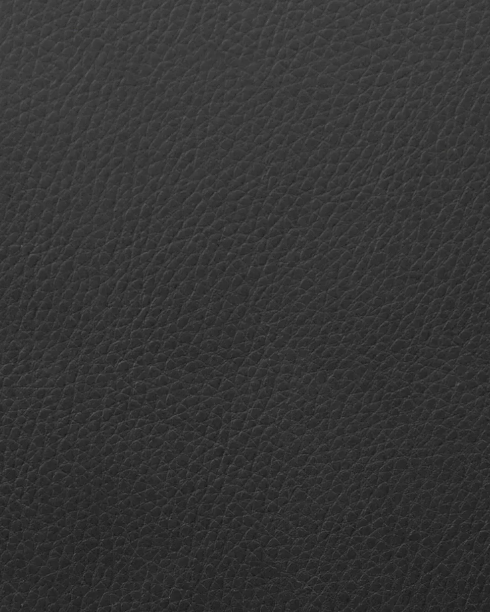 Cadeira De Escritorio Em Pele Sintetica Preta Vamo