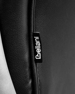 Cadeira De Escritorio Em Pele Sintetica Preta Princess