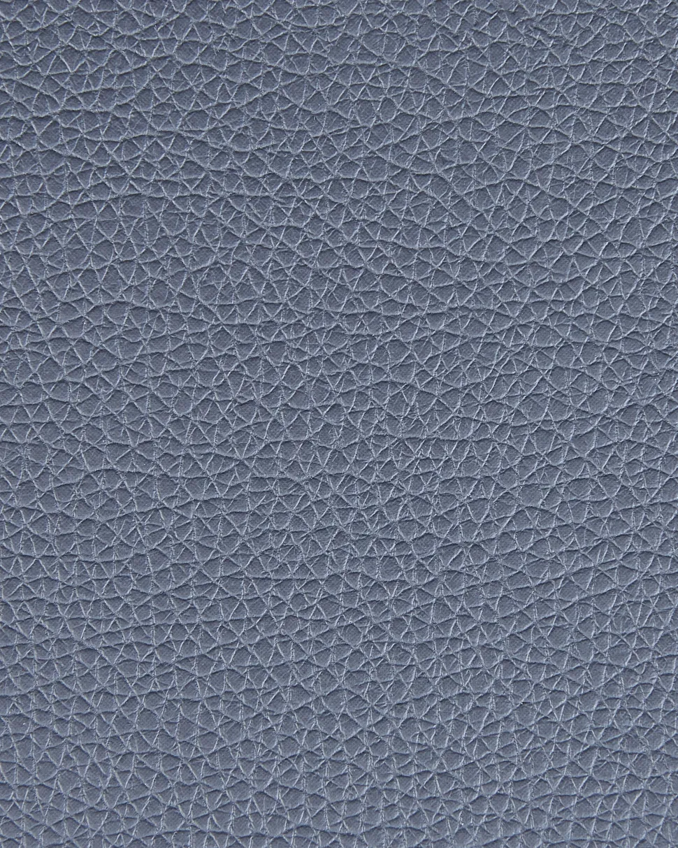 Cadeira De Escritorio Em Pele Sintetica Cinzenta Leader