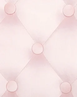 Cadeira De Escritorio Em Veludo Rosa Princess