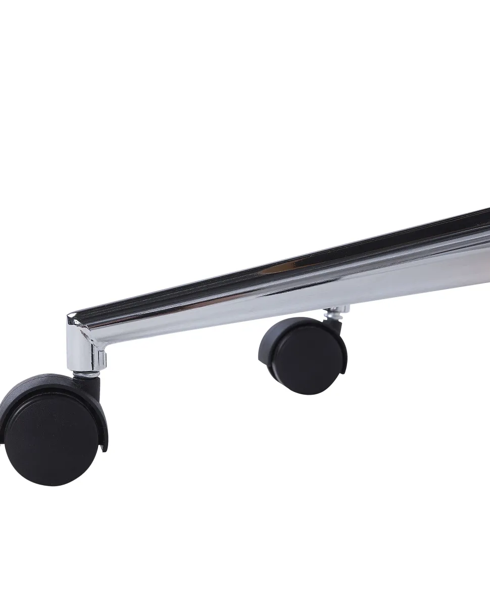 Cadeira De Escritorio Em Pele Sintetica Preta Maribel