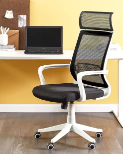 Cadeira De Escritorio Preta Leader