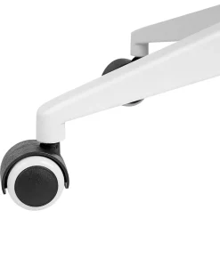 Cadeira De Escritorio Rosa E Branca Delight