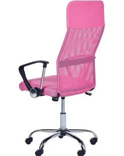 Cadeira De Escritorio Rosa Design