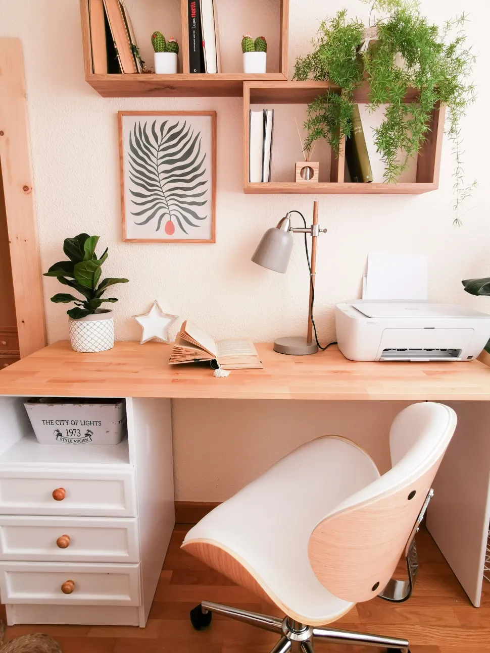 Cadeira De Escritorio Sem Bracos Branco Rotterdam