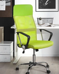 Cadeira De Escritorio Verde Lima Design