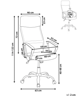 Cadeira De Escritorio Verde Lima Design