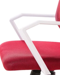 Cadeira De Escritorio Vermelha Relief