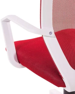 Cadeira De Escritorio Vermelha Relief