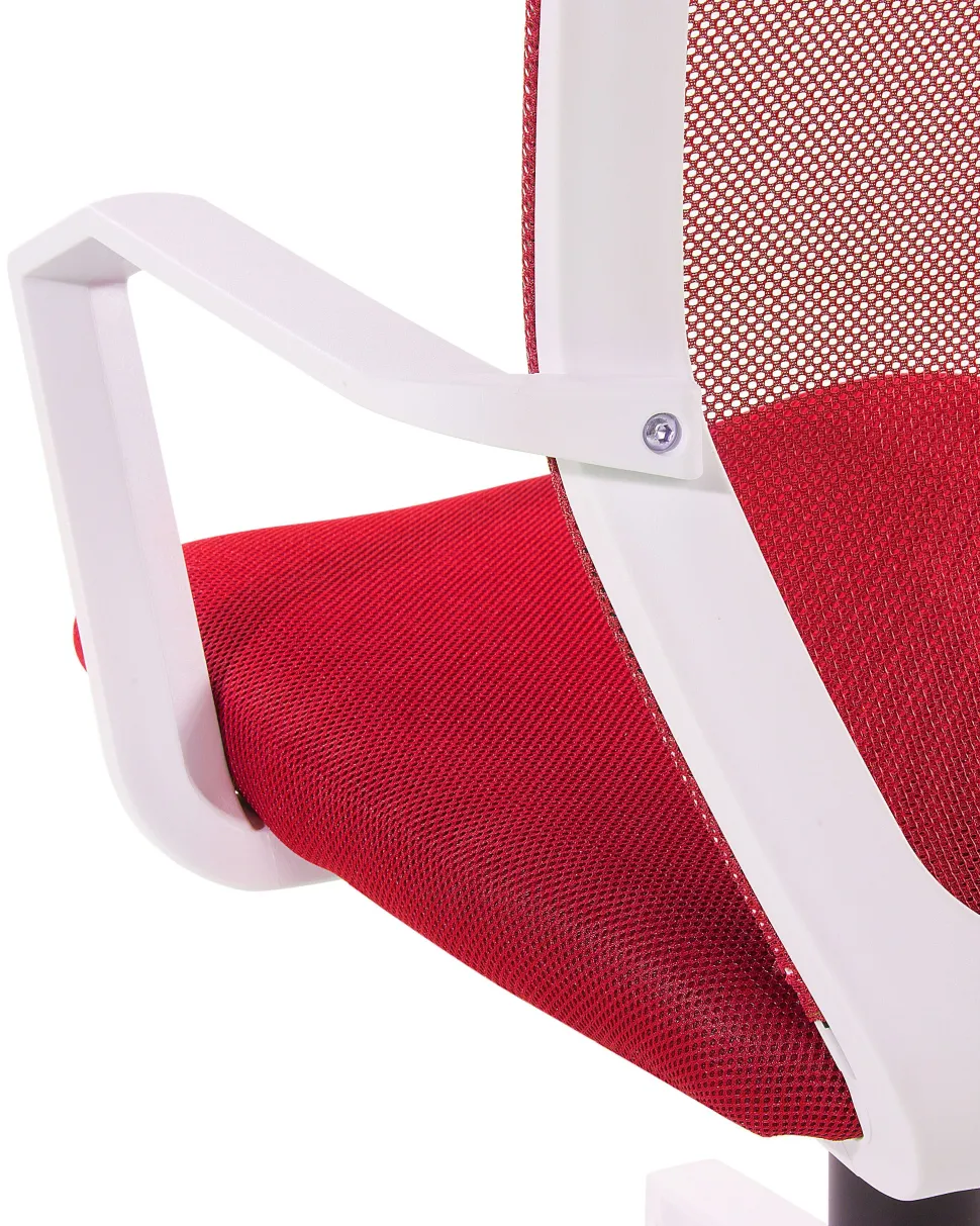 Cadeira De Escritorio Vermelha Relief