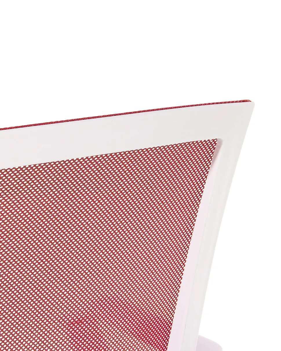 Cadeira De Escritorio Vermelha Relief