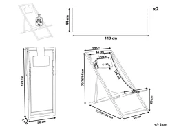 Cadeira De Jardim Com 2 Tecidos A Escolha Em Madeira Clara Avellino
