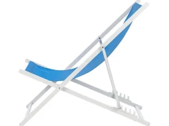 Cadeira De Jardim Dobravel Azul E Branca Locri Ii