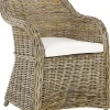 Cadeira De Jardim Em Rattan Cor Natural Susua