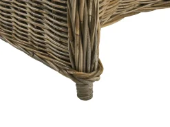 Cadeira De Jardim Em Rattan Cor Natural Susua