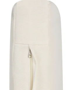 Cadeira Em Bambu Claro E Branco Todi