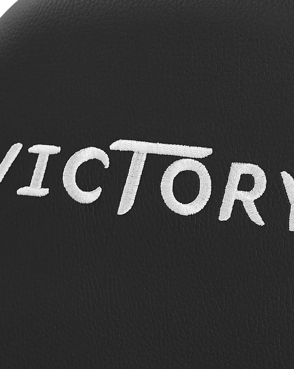 Cadeira Gaming Em Pele Sintetica Branca E Preta Victory