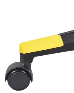 Cadeira Gaming Em Pele Sintetica Amarela E Preta Victory