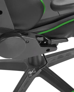 Cadeira Gaming Em Pele Sintetica Verde E Preta Victory