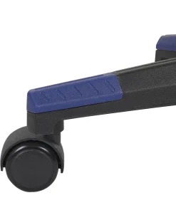 Cadeira Gaming Em Pele Sintetica Azul E Preta Victory