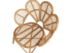 Cadeira Pavao Em Rattan De Cor Natural 88 Cm Florentine Ii