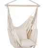 Cadeira Suspensa Em Algodao Creme Bonea