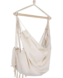 Cadeira Suspensa Em Algodao Creme Bonea