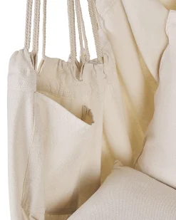 Cadeira Suspensa Em Algodao Creme Bonea