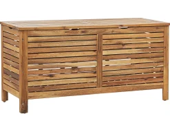 Caixa De Arrumação Para Jardim Em Madeira Castanha Clara 130 X 64 Cm Riviera