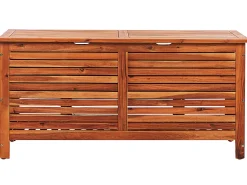 Caixa De Arrumação Para Jardim Em Madeira Castanha Escura 130 X 64 Cm Riviera