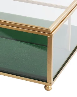 Caixa De Joias Dourada Saintes