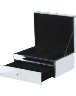 Caixa De Joias Prateada Kofi