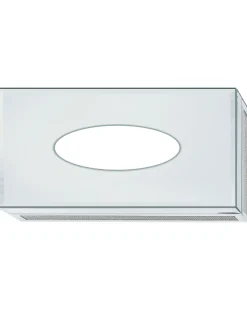 Caixa Espelhada Para Lencos Prateada Charly