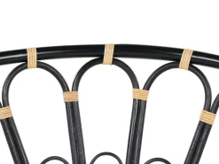 Cama De Jardim Em Rattan Preto Rossano