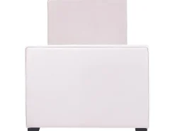 Cama De Solteiro Em Veludo Rosa 90 X 200 Cm Teenie