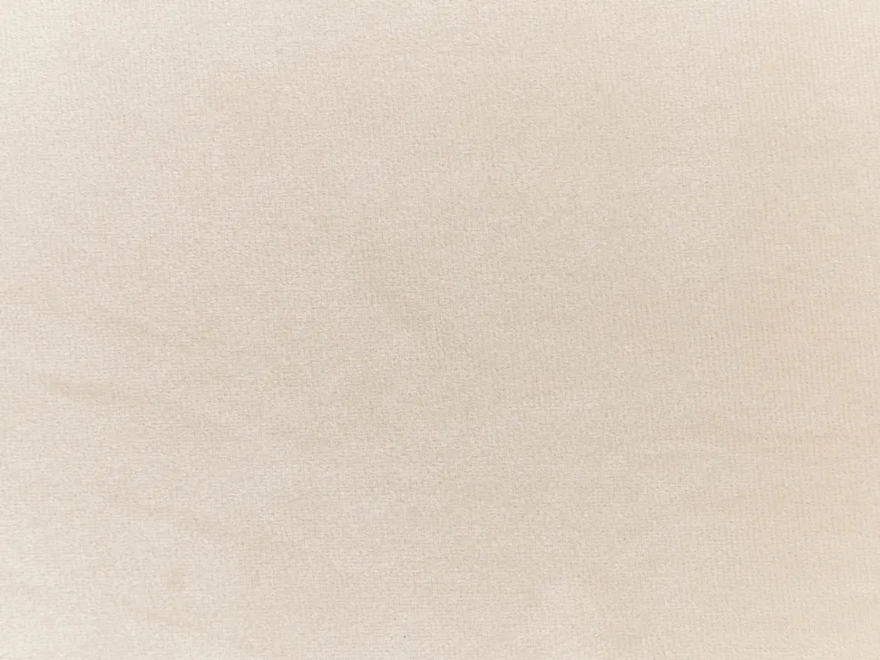 Cama De Solteiro Em Veludo Creme 90 X 200 Cm Metz