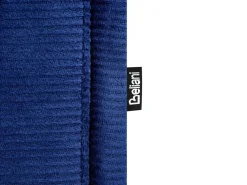 Cama Dupla Em Bombazine Azul Marinho 90 X 200 Cm Mimizan