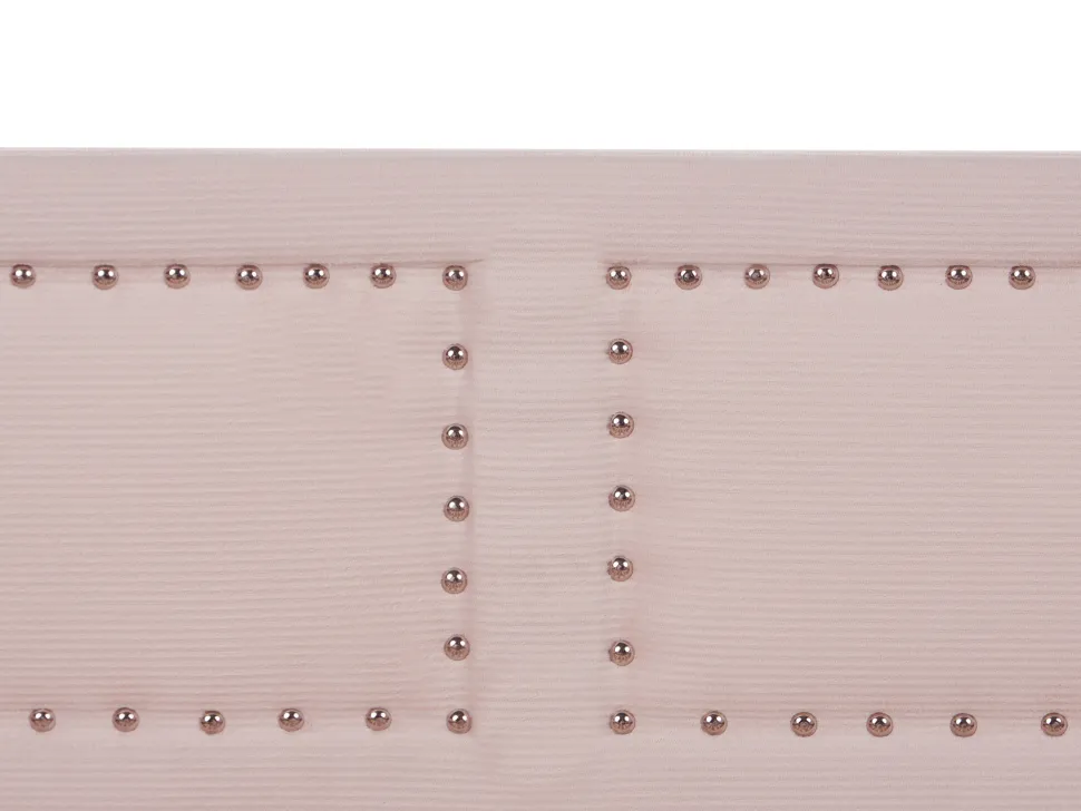 Cama Dupla Em Bombazine Rosa Salmao 90 X 200 Cm Mimizan