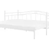 Cama Dupla Em Metal Branco 90/180 X 200 Cm Tulle