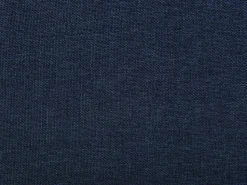 Cama Dupla Em Tecido Azul Marinho 80 X 200 Cm Marmande