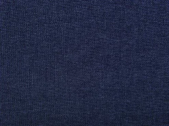 Cama Dupla Em Tecido Azul Marinho 90 X 200 Cm Libourne