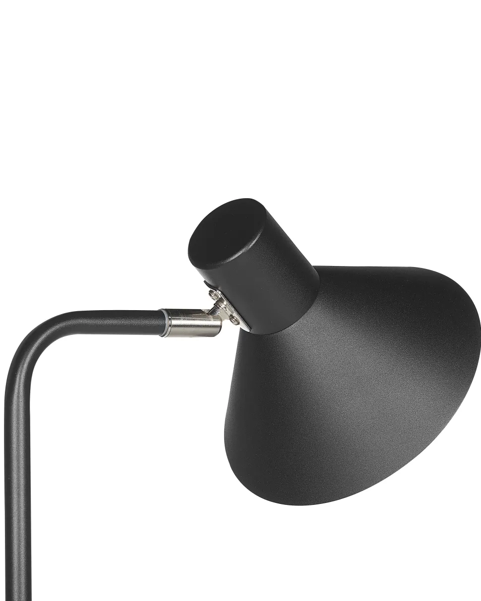 Candeeiro De Chao Em Metal Preto 154 Cm Rimava