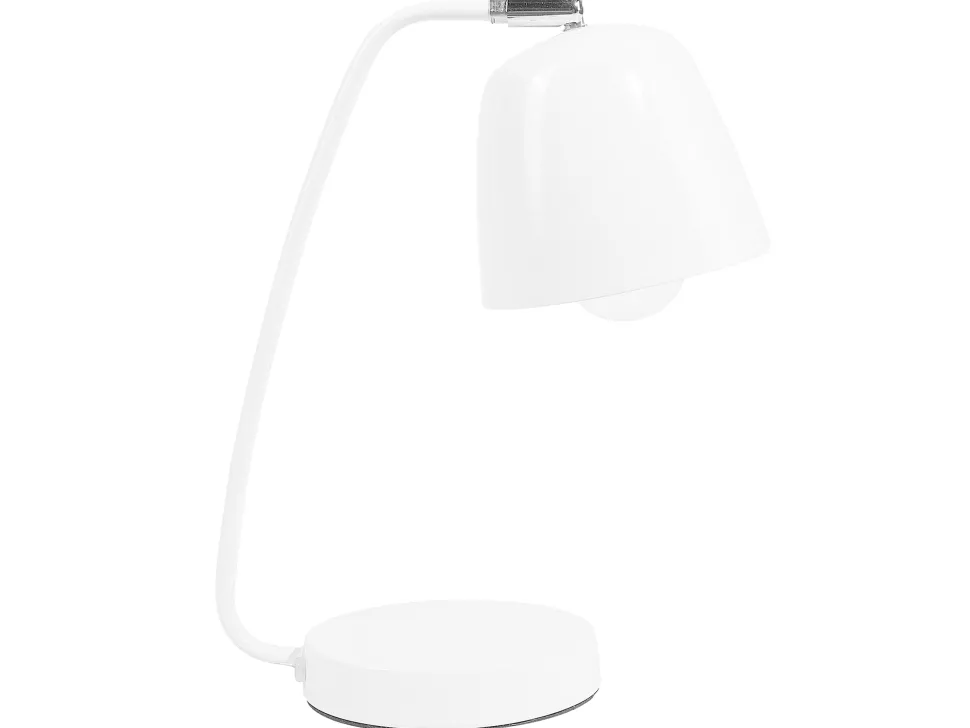Candeeiro De Mesa 29 Cm Branco Urola
