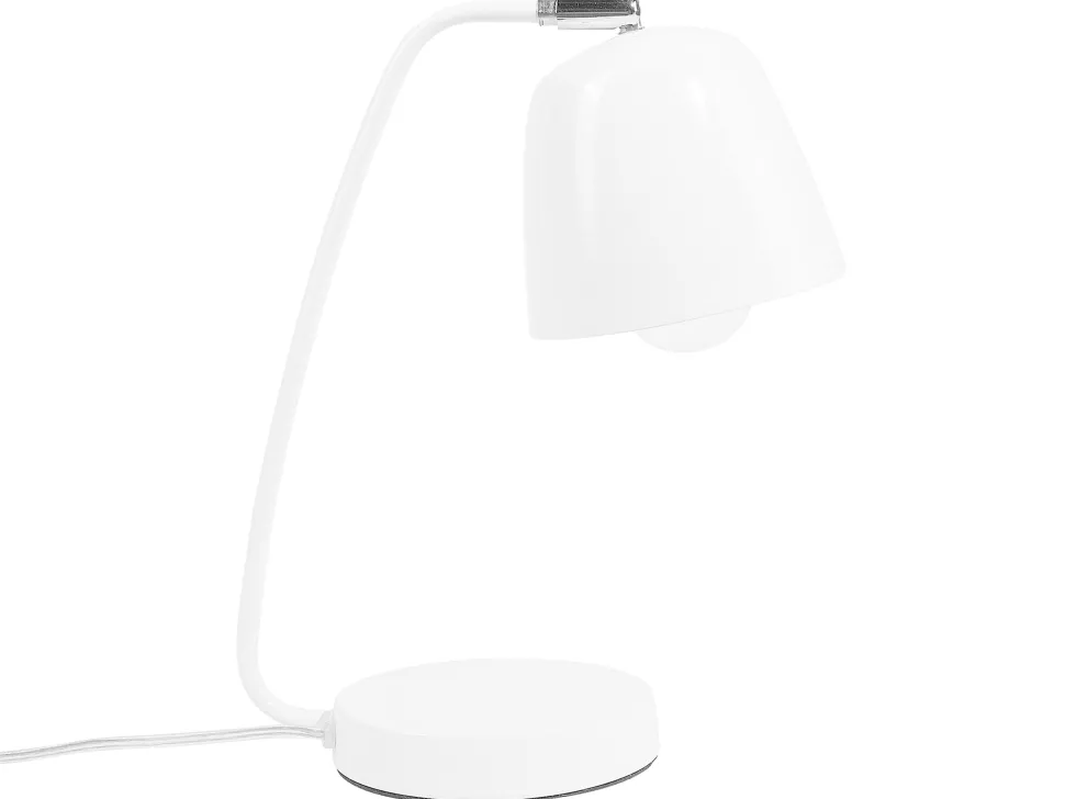 Candeeiro De Mesa 29 Cm Branco Urola