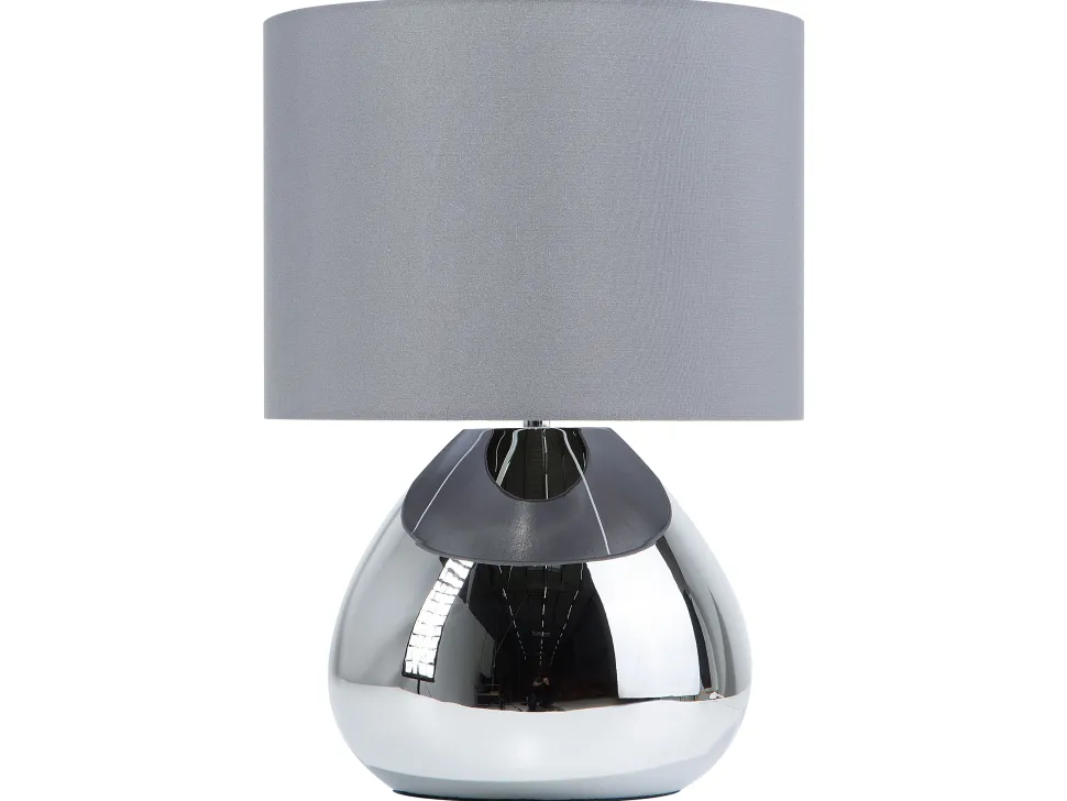 Candeeiro De Mesa 41 Cm Cinzento Ronava