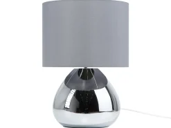 Candeeiro De Mesa 41 Cm Cinzento Ronava