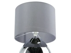 Candeeiro De Mesa 41 Cm Cinzento Ronava